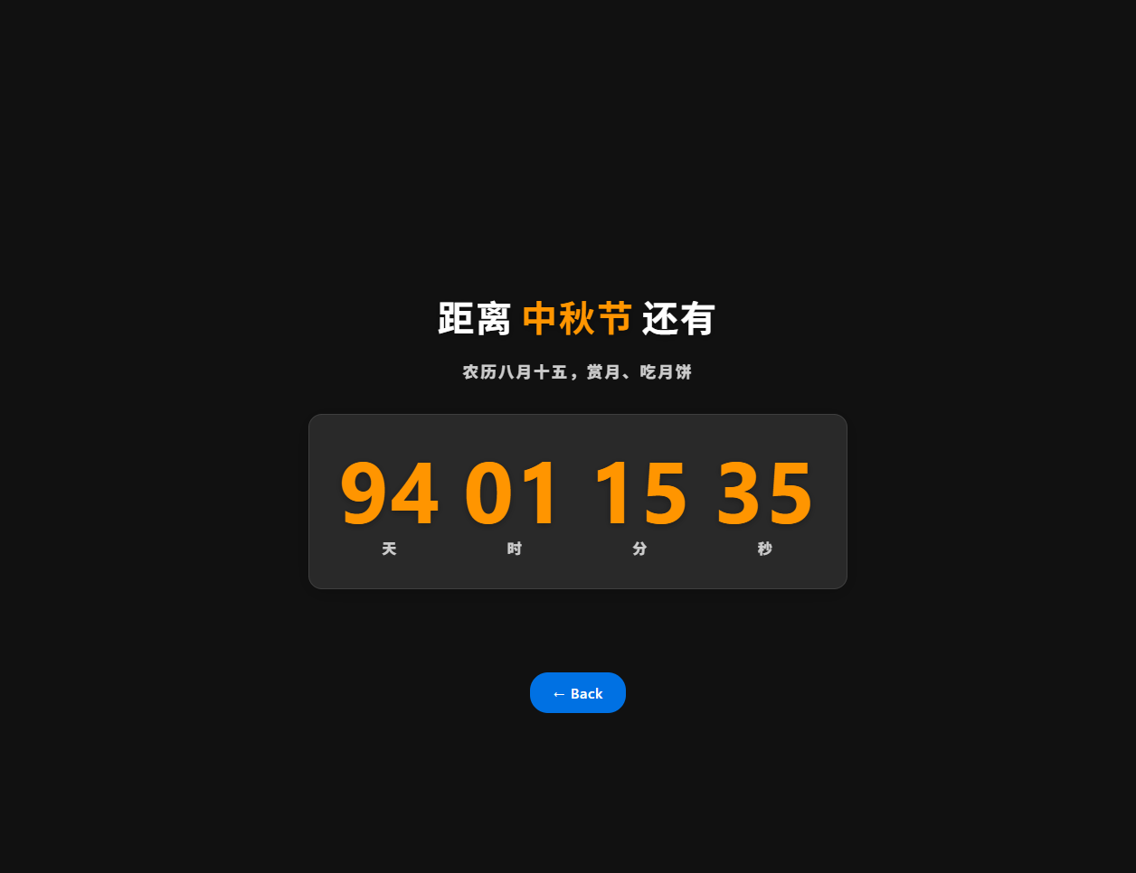 倒计时工具 thumbnail hover